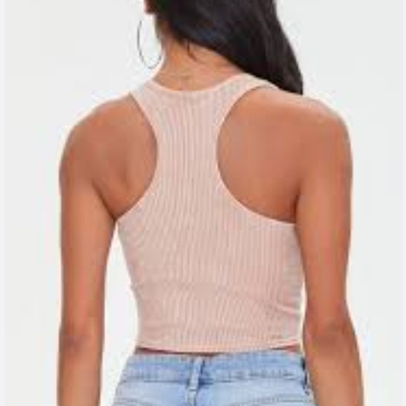 V-neck crop top - Picture 3 of 3